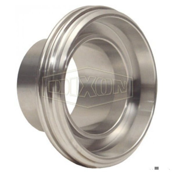DIN Welding Male, Fitting/Connector Type: Male, DN65 Nominal Size, 1.57 in Thickness, 316 SS, 3.74 i